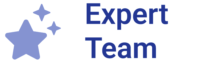 Expert team illustration showing customer support